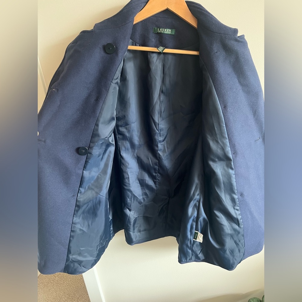 Ralph Lauren Admiral Blue Women’s Coat - Picture 2 of 5